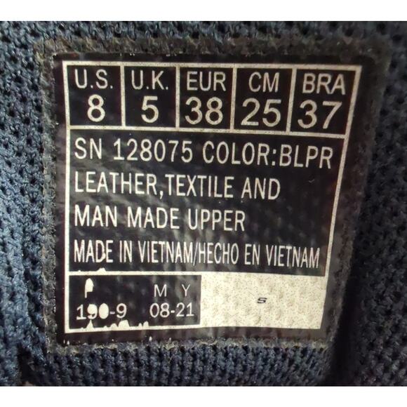 SKECHERS Go Run Consistent Running Sneakers Blue Purple Gray Women's size 8 - Picture 4 of 10